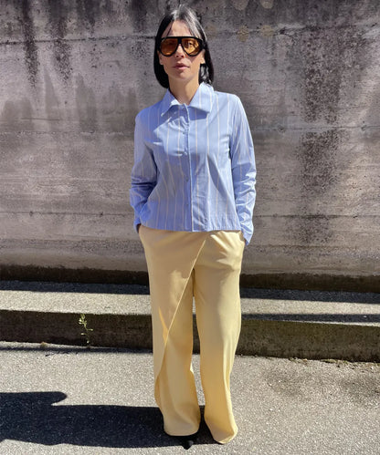 Camicia Over M/l Rigata