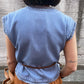 Gilet Chambray