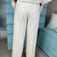 Pantalone Vita Alta Palazzo Bottoni
