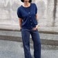 Pantalone Palazzo In Cotone